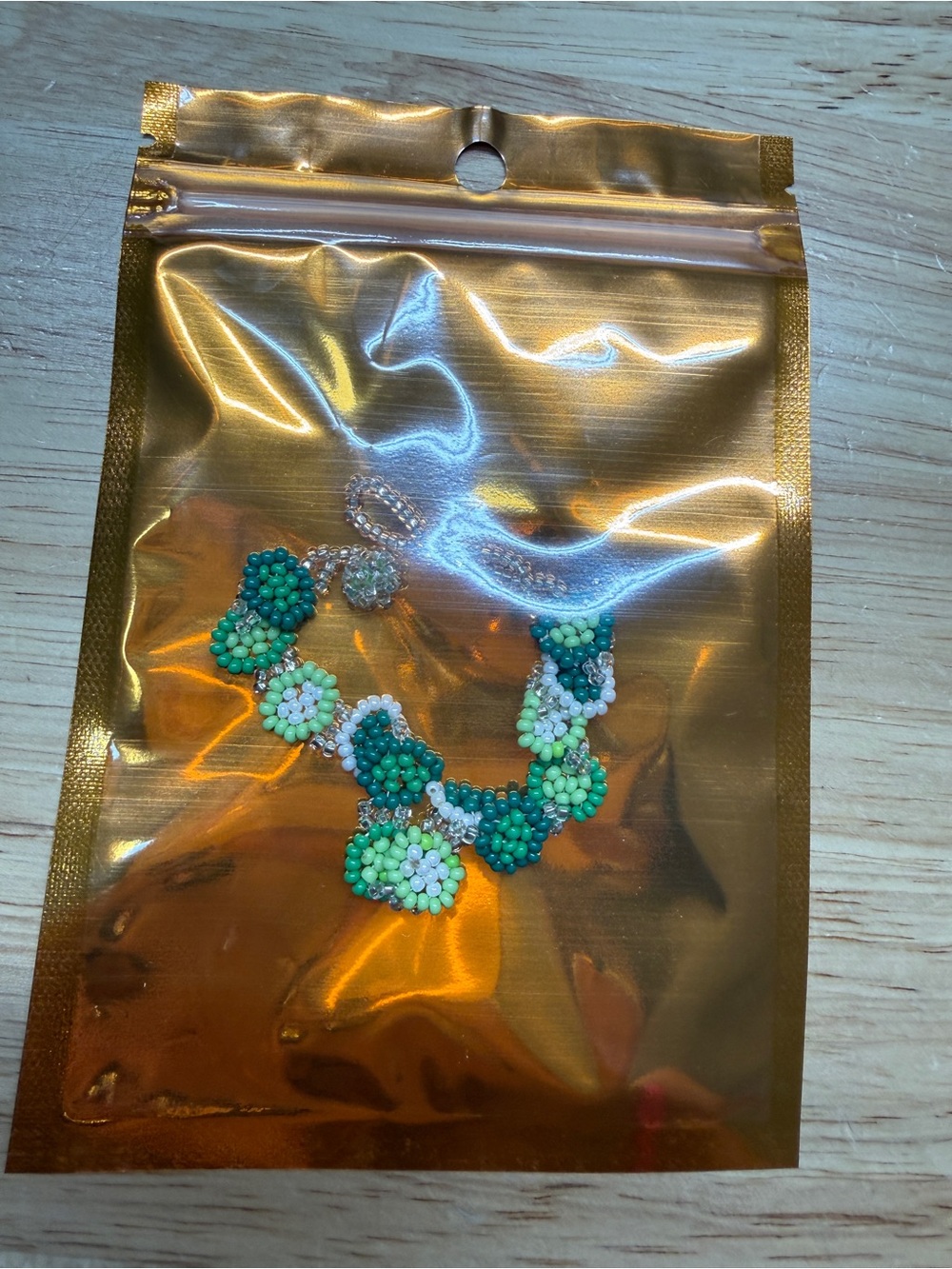 Handmade Mexican beaded bracelet